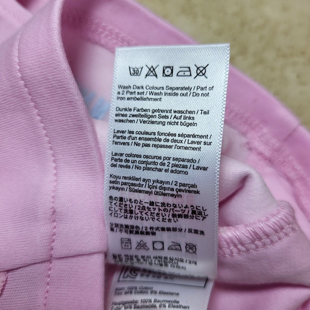 Joules Paula Beach Bunny Pink Shirt Solid & Striped Pant 3 piece month to 10 # - Picture 7 of 16